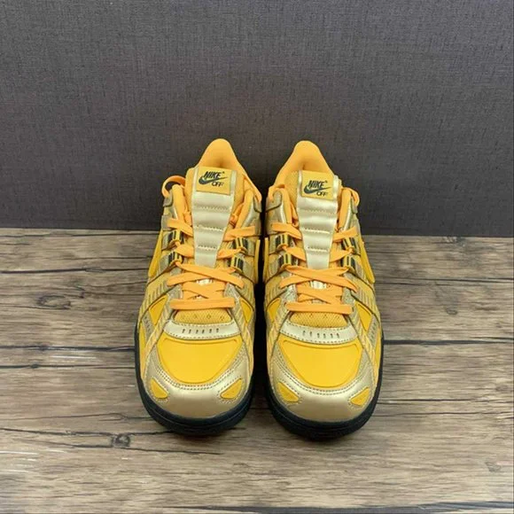 Off-White x Nike Air Rubber Dunk University Gold Sneakers - Picture 5 of 15
